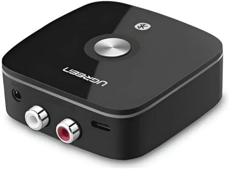 UGREEN Bluetooth 5.1 Audio Receiver, Wireless 3.5mm AUX & 2RCA Stereo Adapter for Speakers and Amplifiers | CM106-40759