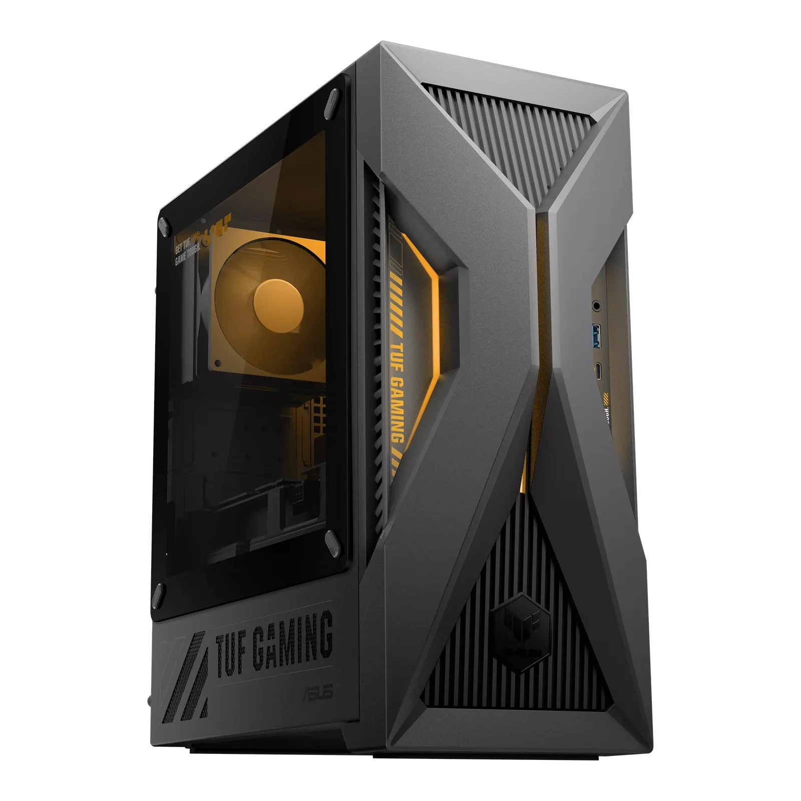ASUS TUF Gaming T500 Desktop, Intel Core i5-13420H, 16GB DDR5 5600, 1TB Gen4 SSD, RTX 5060 DUAL 8GB, W11 H,. Kb & Mouse, Eclipse Gray | 90PF05H2-M00MX0