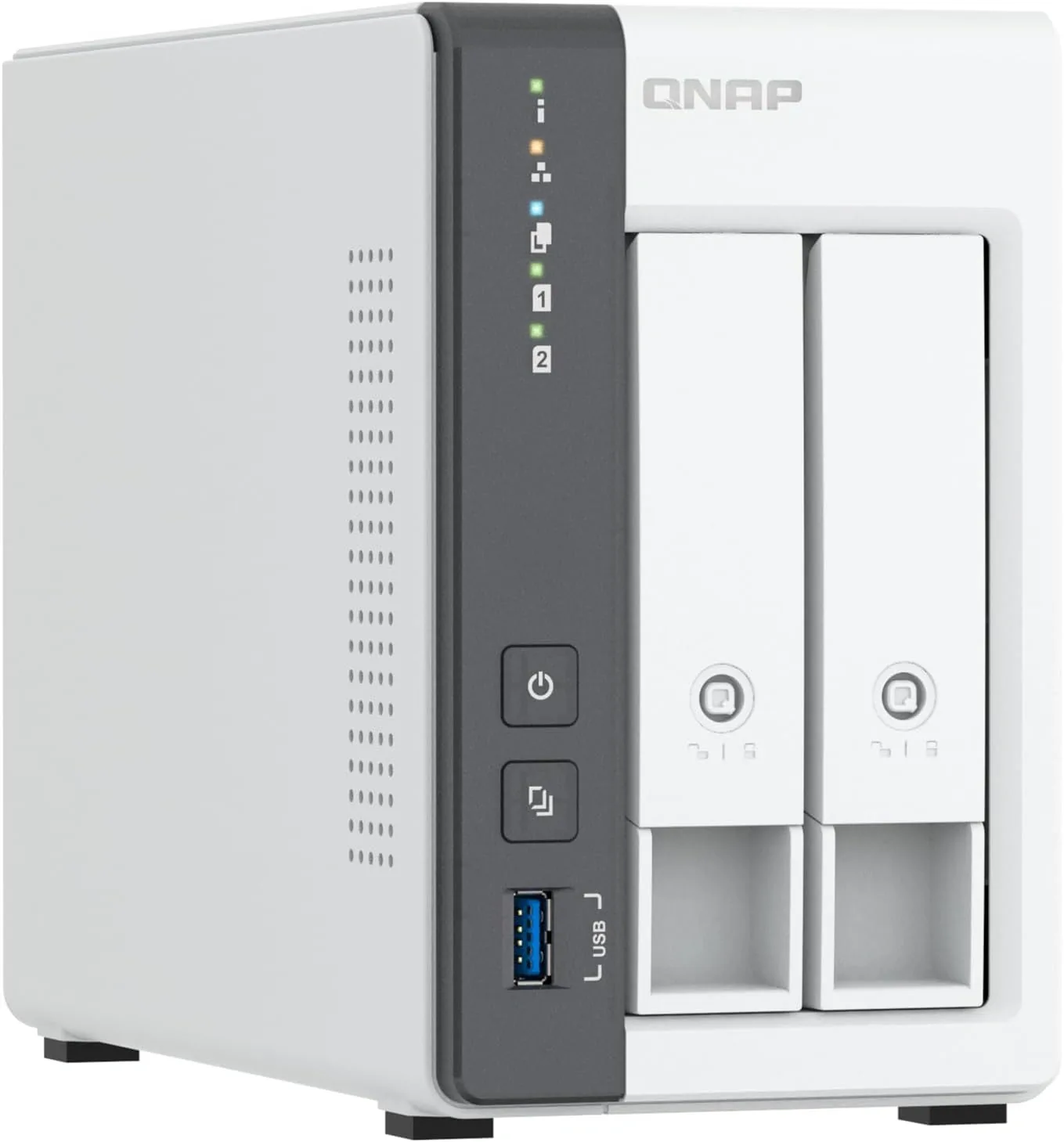 QNAP TS-216G 2-Bay NAS, ARM 4-Core 2.0GHz, 4GB RAM, 2.5GbE Connectivity | TS-216G