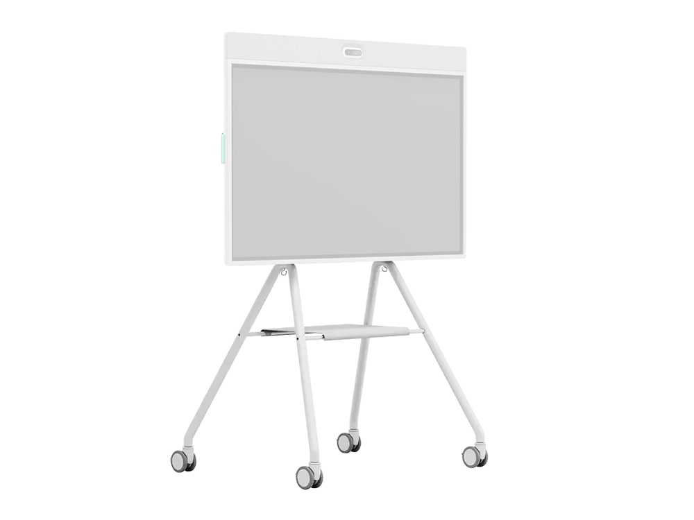 Logitech Rally Board 65 Cart, Mobile AV Cart for Rally Board Displays, Adjustable Height & Secure Mount, Cable Management, Smooth Wheels, Ideal for Flexible Meeting Spaces | 952-000251