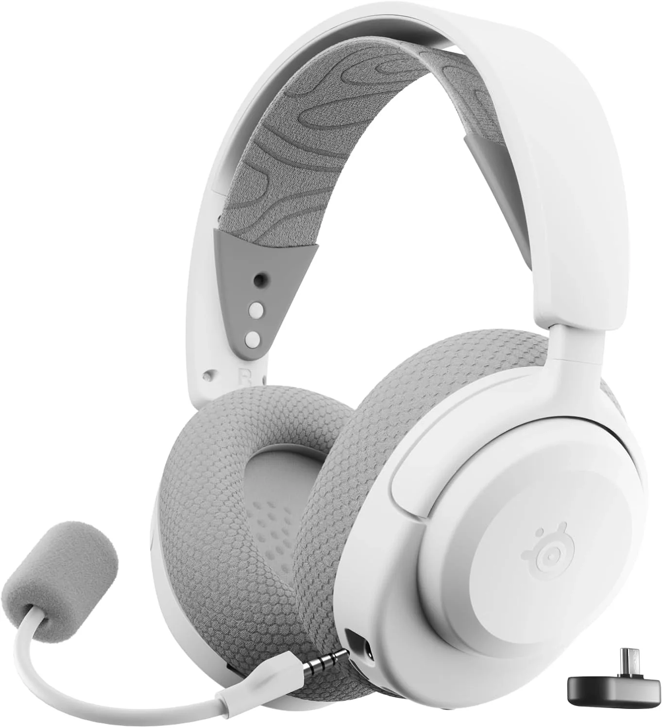 SteelSeries Arctis Nova 3P Wireless Gaming Headphones for PlayStation, White | 61687