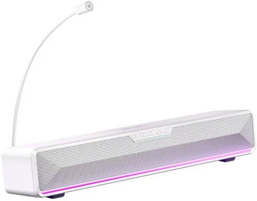 MCHOSE G20-4 Pro Wireless RGB Gaming Speaker, 7.1 Surround Sound, White | MC-G20-4