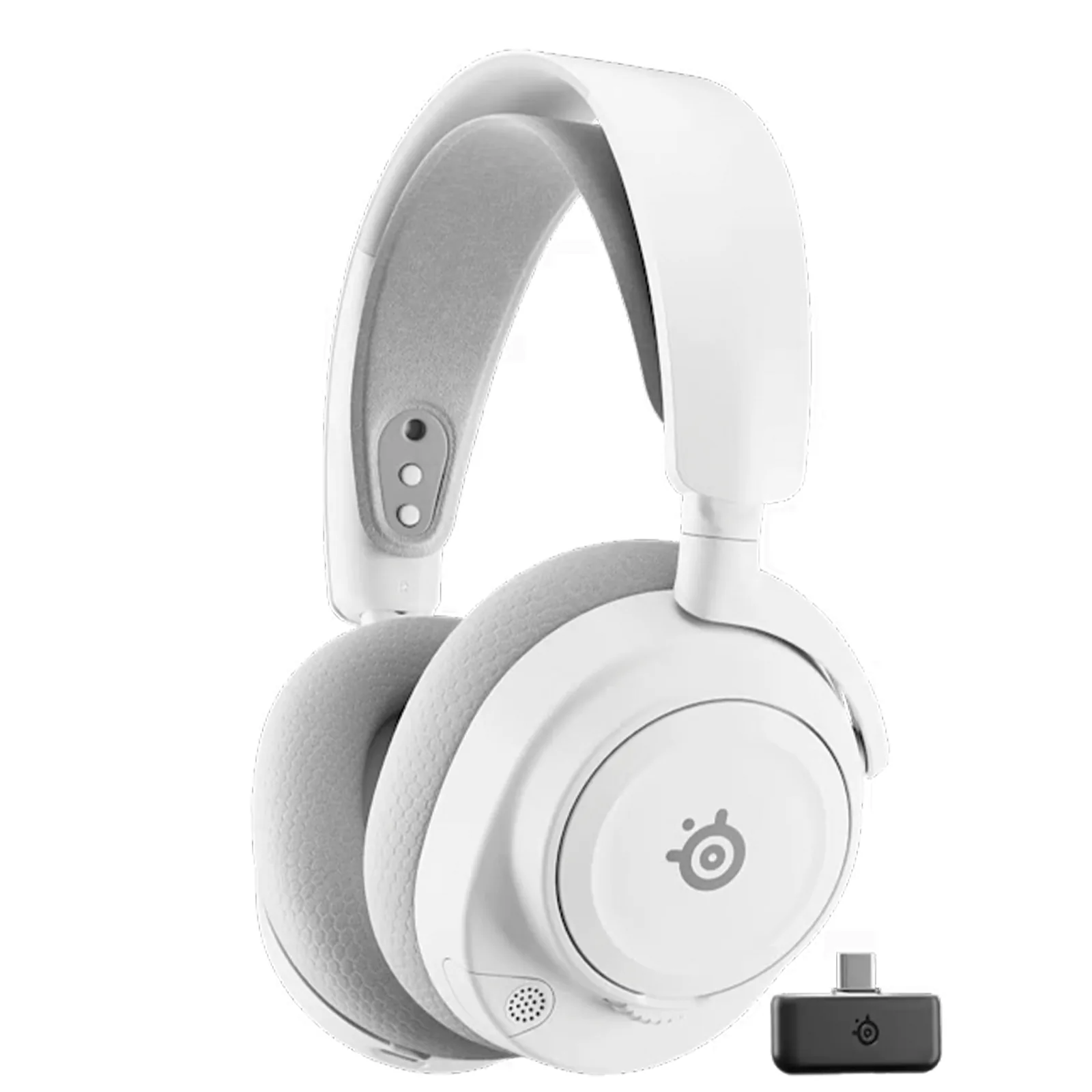 SteelSeries Arctis Nova 7 Wireless (Gen 2) Gaming Headset, Mobile App Audio Control, 50+ Hour Battery, Simultaneous 2.4GHz & Bluetooth, White  | 61731