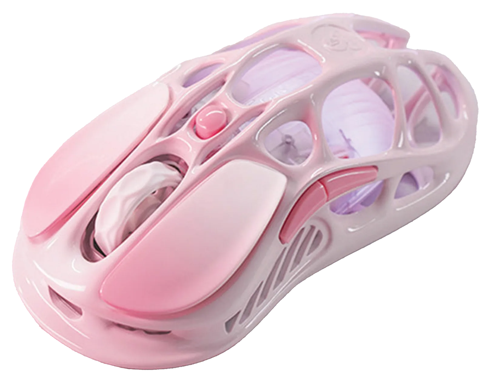 GravaStar Mercury M1 Pro Special Edition Gaming Mouse, Tri-Mode Wireless, Sakura Pink, Magnesium Alloy, 26K DPI | GRAVASTAR M1 PRO_PNK