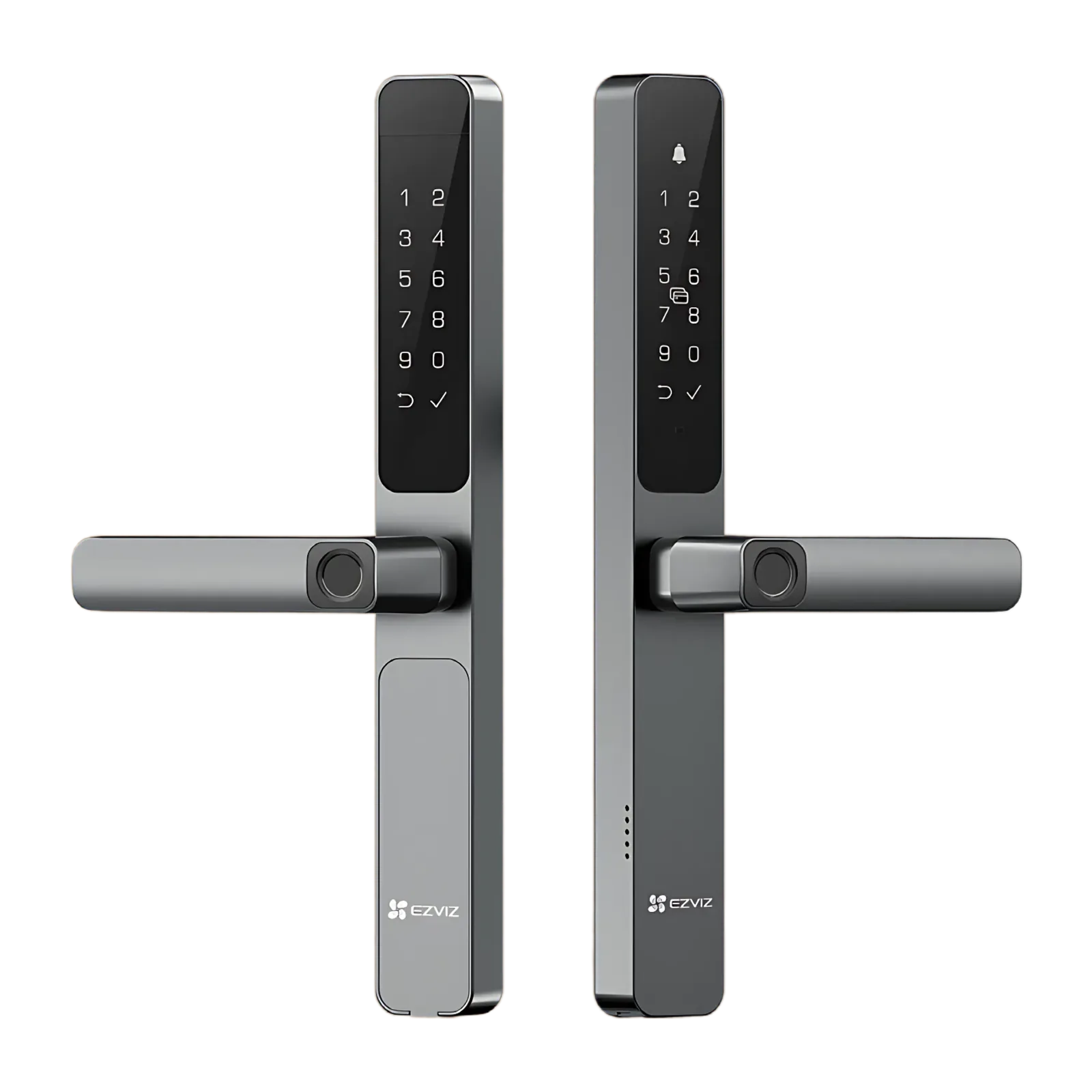 EZVIZ DL06 Pro Smart Fingerprint Door Lock – Dual-Sided Biometric Access, Mobile App Control, Keyless Entry, Auto Lock & Security Alarm | CS-DL06(WBCP)