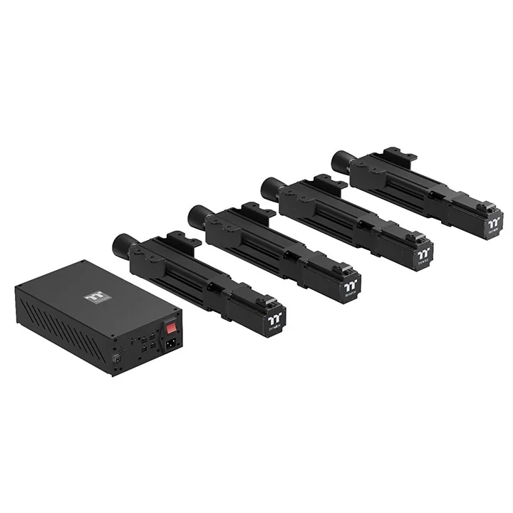 Thermaltake GM5 3DOF Motion System, Long-Stroke Dynamic Response, Slow & Stable Response, Quick Detail Response, Response to Tilting From Various Angles, Black | GSC-GM5-MSASBB-22