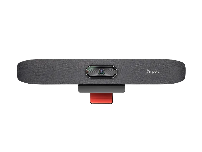 HP Poly Studio R30 USB Video Bar With Poly DirectorAI Smart camera, 8 MP Camera 5x (without tracking); 4x (with auto tracking),  USB Type-C, 2x USB 2.0, Bluetooth 4.2, WiFi | 842D2AA#ABU