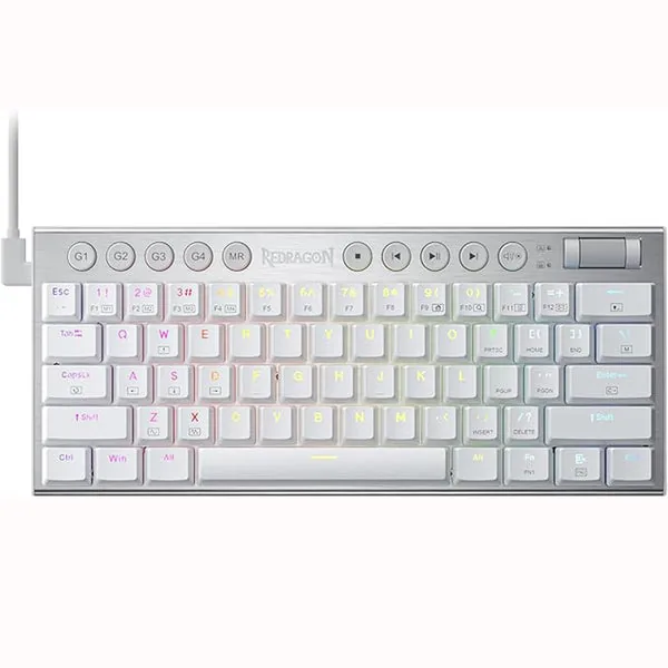 Redragon K632W Horus RGB Wired Keyboard, 60% Compact | K632W-RGB