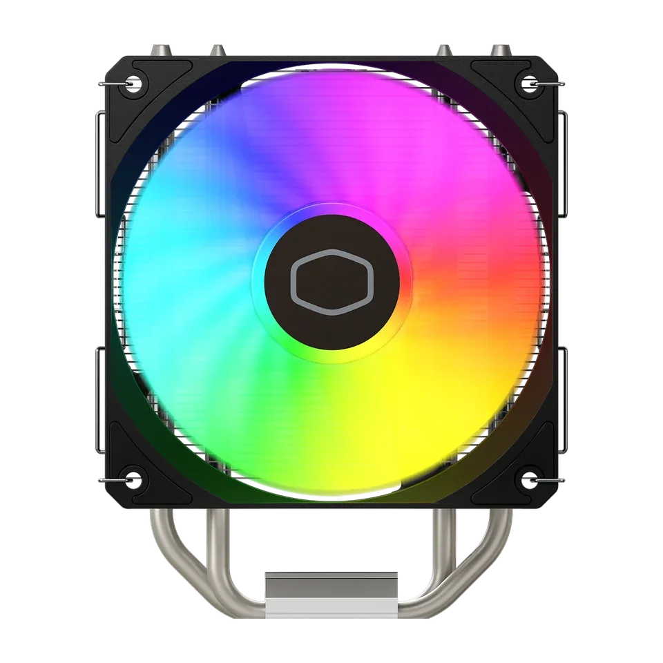 Cooler Master Hyper 212 Spectrum V3 CPU ARGB Air Cooler, 120mm PWM Fan, 4x Heat Pipes, 152mm Tall, Brackets AMD Ryzen AM5/AM4, Intel LGA1700/1200 RR-S4NA-17PA-R1