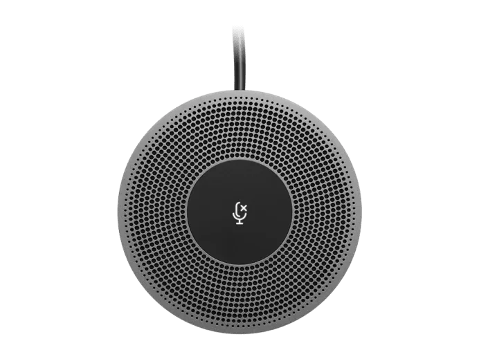 Logitech EXPANSION MIC FOR MEETUP Add-on microphone with mute control for extended audio range, Cable length 6 m | 989-000405