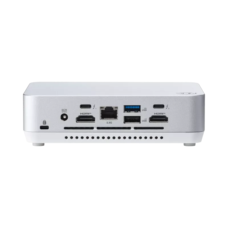 ASUS NUC 14 PRO+ White Mini-PC Kit, Intel Core Ultra 9 Processor 185H, Intel Arc GPU,  Intel Wi-Fi 6E, BT 5.3, Thunderbolt 4 Type-C, HDMI 2.1, LAN, RNUC14RVSU900002I | 90AR0051-M000J  (NO SSD NO RAM) ASUS MINI PC