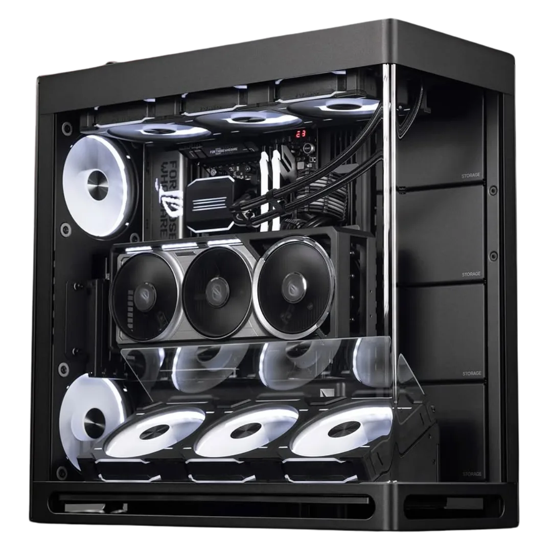 Gaming & Rendering PC, AMD 7950X Ryzen 9, 16-Core, 32-Thread, 5.7GHz, ROG ASTRAL 5090 32GB GDDR7 OC, 96GB (2x48GB) 6400MT/s, 8TB BLACK SN850X 7300MB/s, 1600W