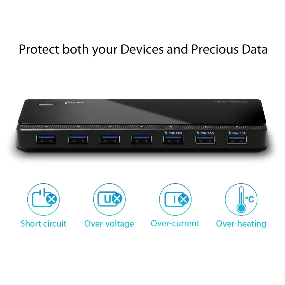TP-Link UH700 7-Port 3.0 USB Hub