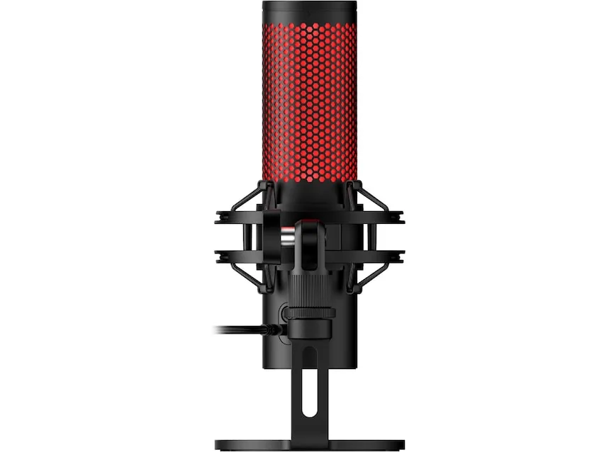 HyperX QuadCast 2 USB Microphone, Hi-Res Studio-Quality Recording, Tap-to-Mute Sensor, Mic Status LED indicator, Streamer/Content Creator/Gamers/Supports PC, PS4, PS5, Black | 872V1AA