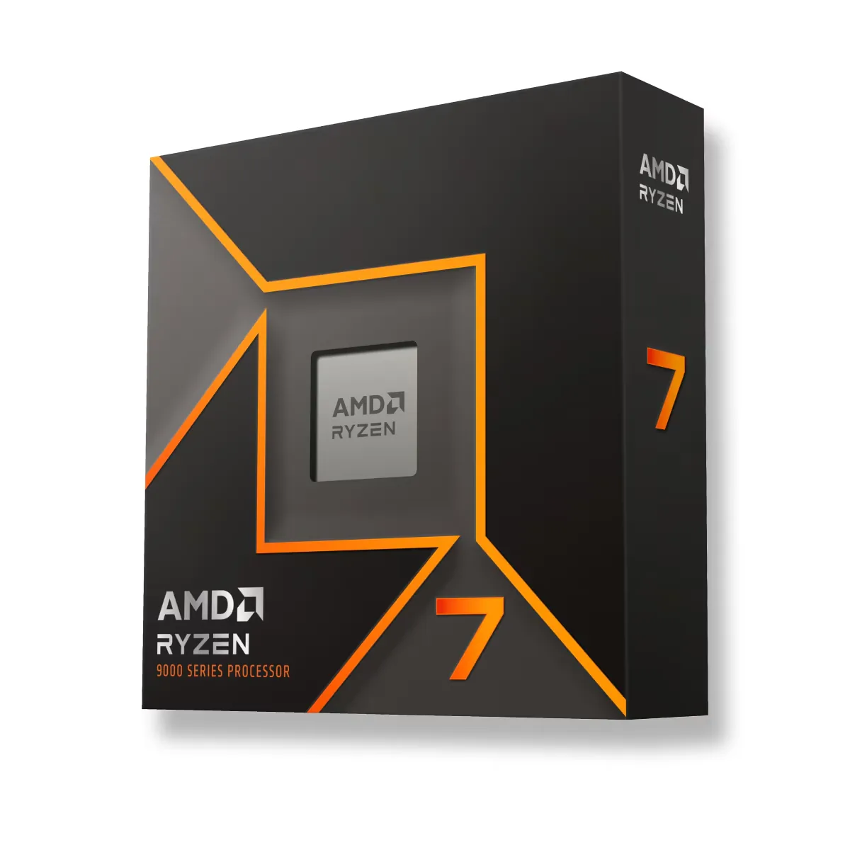 AMD Ryzen 7 9700X AM5 CPU Processor, 8 Cores & 16 Threads, 5.5 GHz Max Boost Clock, 8MB L2 & 32MB L3 Cache, Zen 5 Architecture, PCIe 5.0 x16, AMD Radeon Graphics, DDR5-5600 ECC | 100-100001404WOF