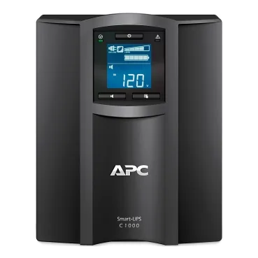 APC Smart-UPS C, Line Interactive, 1000VA, Tower, 230V, 8x IEC C13 outlets, SmartConnect port, USB and Serial communication, AVR, Graphic LCD | SMC1000IC  APC Smart-UPS 1000VA LCD,230V (SMC1000I)