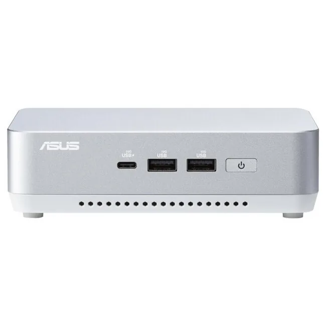 ASUS NUC 14 Pro+ Mini PC RNUC14RVSU700002I Barebone Computer, Intel Core U7 155H processor, Intel Arc Graphics, 2x SODIMM Slots, M.2 2280 NVMe & M.2 2242 SSD Storage Slot, EU Cord, White | 90AR0051-M000A0 (NO RAM NO SSD )
