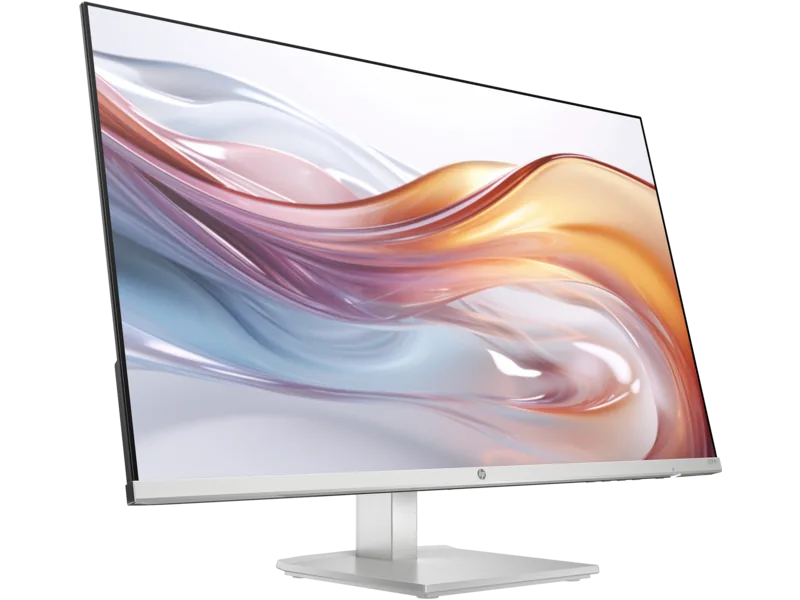 HP Series 5 524SF Monitor, 24" FHD IPS Display, 100Hz Refresh Rate, 5ms (GtG with Overdrive) Response Time, Tilt Adjustable, 16.7m Color Support, Anti-glare; HP Eye Ease, Black/Silver | 94C17AS#ABV