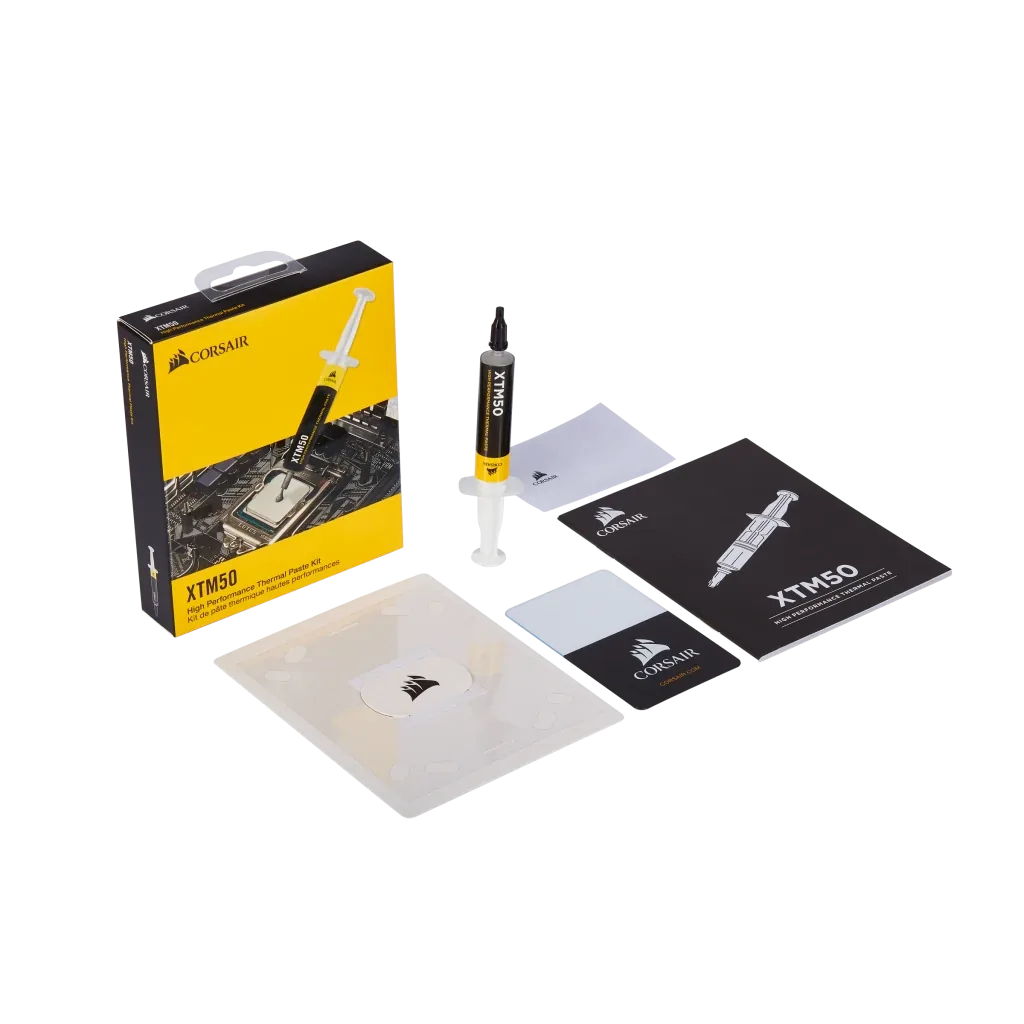Corsair XTM50 High Performance Thermal Paste Kit, Premium zinc oxide-based | CT-9010002-WW