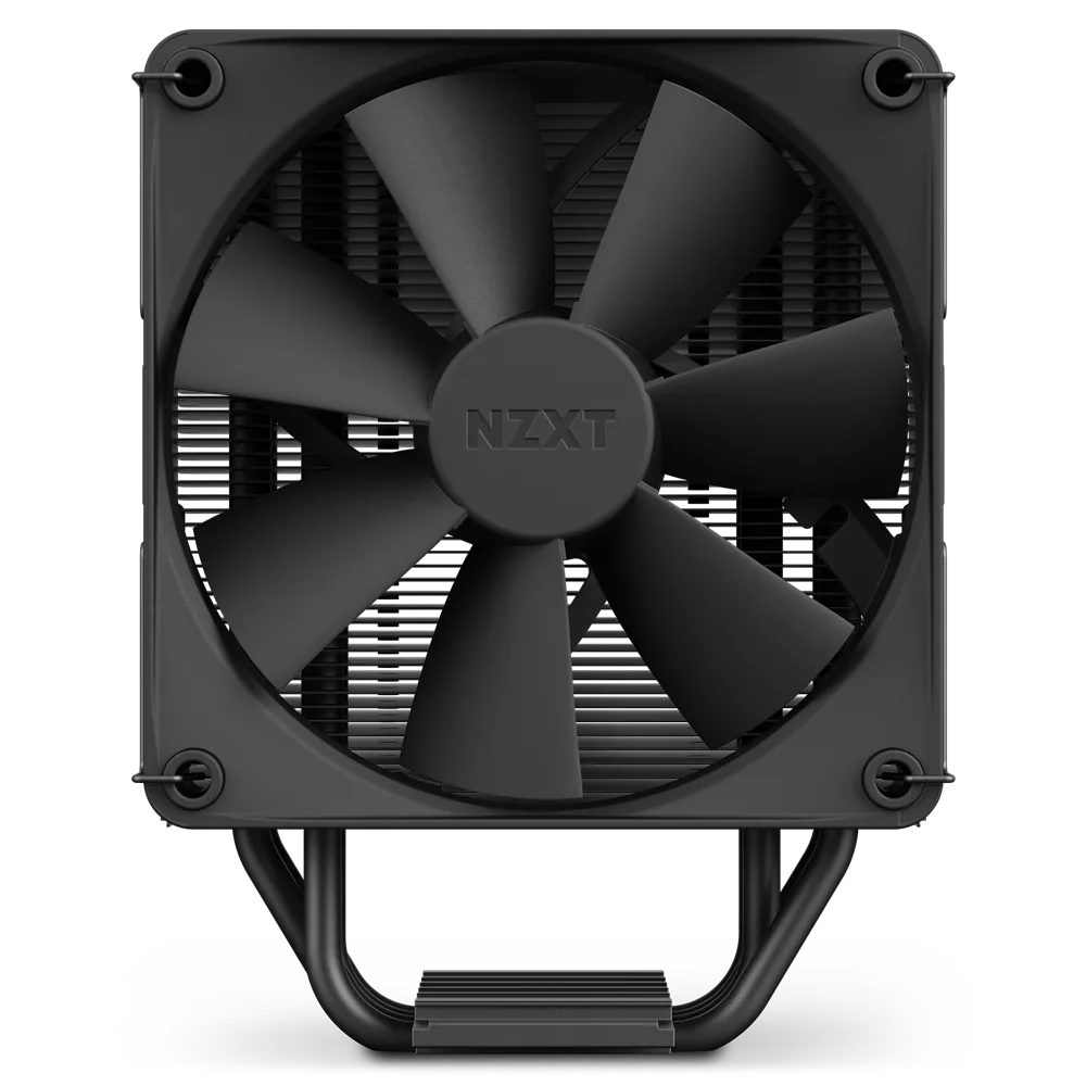 NZXT T120 CPU Air Cooler, 4 Conductive Copper Heat Pipes, 120mm F120 Fan, 27.5dBA Noise, 4-Pin PWM Connector | RC-TN120-B1