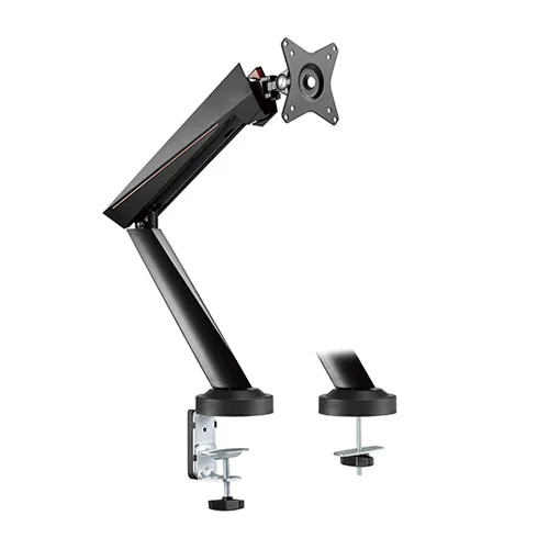 Twisted Mind Single RGB Monitor Mount, Spring-Assisted, Pro Gaming Monitor, Arm With USB | LDT39-C012U