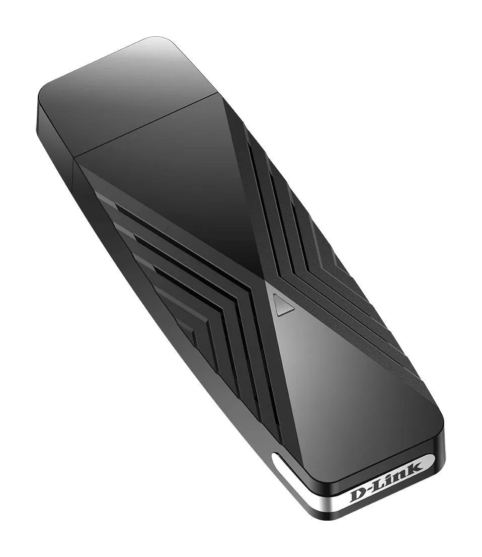 D-Link AX1800 USB WiFi 6 Adapter, Wireless Internet Network, Dual Band Long Range, MU-MIMO, For Desktop / PC / Laptop / Win Black | DWA-X1850