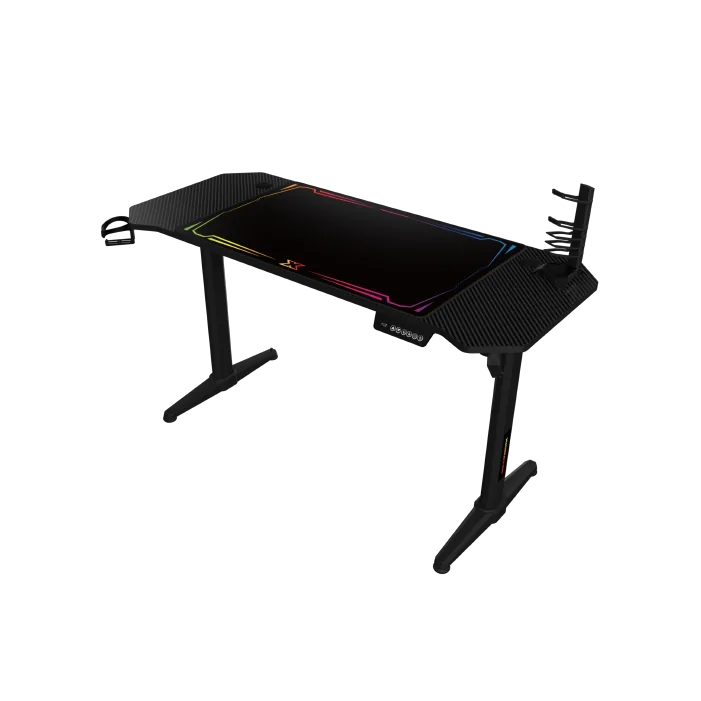 Xigmatek Apex Electric Single Motor Height Adjustable Gaming Desk, Single Electric Motor | EN48908