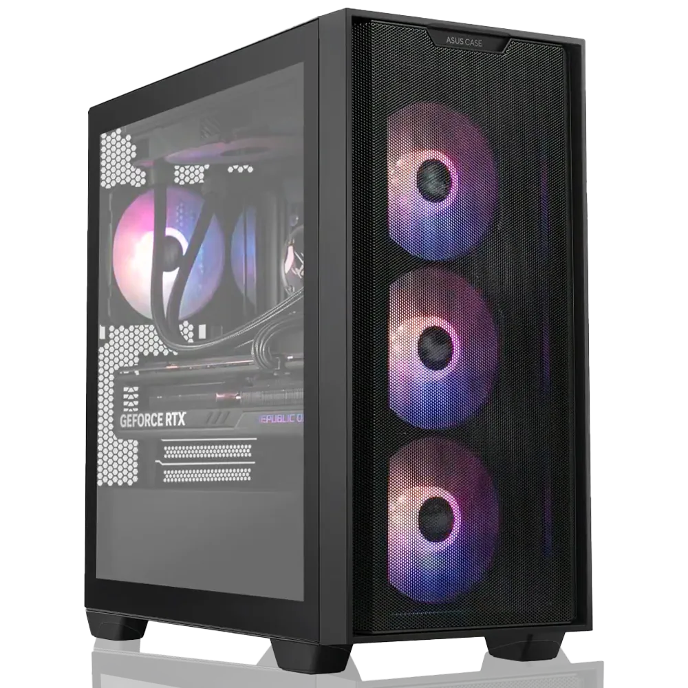 ASUS Powered Office PC 4x HDMI-Intel Core i5-12400F 6 Cores 12 Threads, GeForce GT 730  HTPC Build, 2GB GDDR3, 16GB (2 x 8GB) 288-Pin RAM DDR4 3200,  500GB PCIE 3.0 NVME, 850 W PSU, AG400 BK ARGB Single Tower 120mm CPU Cooler