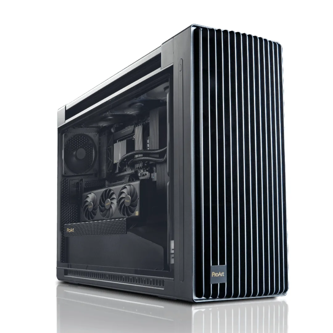 Asus ProArt Workstation, AMD Ryzen 7 7800X3D 8 Cores 16 Threads, TUF Radeon RX 7900 XT OC 20GB, 64 GB DDR5 6000 MHz, 2TB SSD Gen 4 + 24TB HDD, 1000W  80 Plus Gold PSU, 420mm AIO Liquid Cooler, WiFi + BT