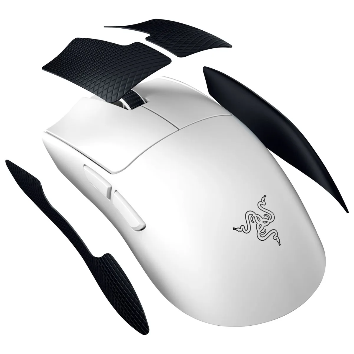 Razer Viper V3 Pro White Ultra-lightweight Wireless Symmetrical Esports Mouse, 55 G Ultra-Lightweight Design, Razer Focus Pro 35K Optical Sensor Gen-2, Razer HyperPolling 8K Hz Technology | RZ01-05120200-R3G1