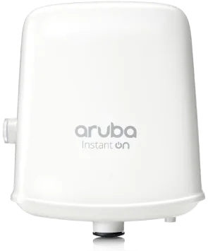Aruba Instant On AP17 (RW) Access Point, 13.5W Max Power Consumption, Two Dual Band Omni Directional Antennas, White | R2X11A