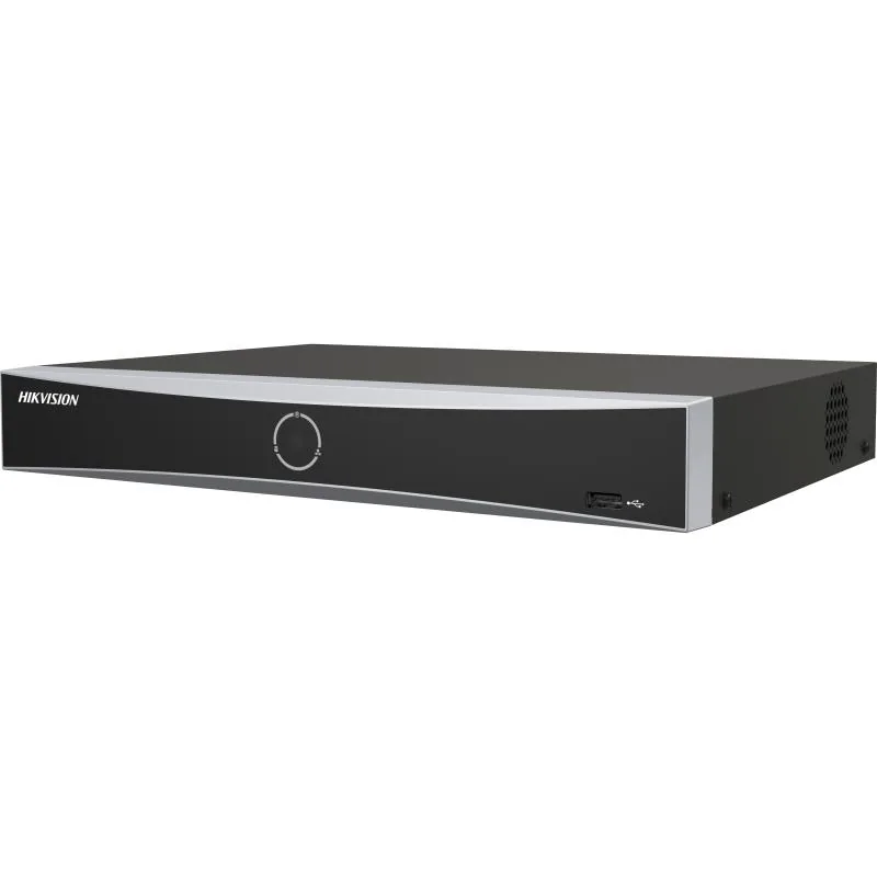 Hikvision DS-7604NXI-K1 4-ch K Series AcuSense 4K NVR, 4-ch IP camera inputs, 40 Mbps incoming bandwidth, Smart Function, Professional and Reliability, HD Video Output, Network & Ethernet Access