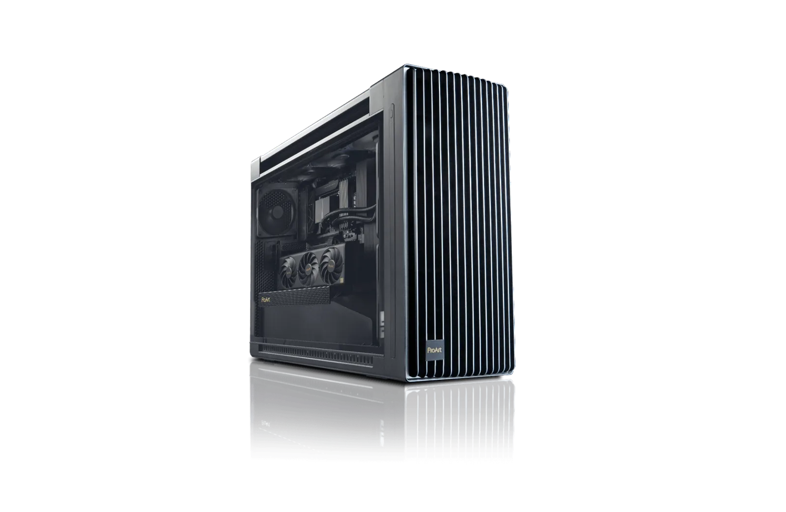 Nanotech Dark Beast Gaming & Rendering PC: Core i9 14900K, NVIDIA Quadro RTX 6000 24 GB GDDR6 ECC, 64GB (2x32GB) DDR5 DRAM 6400MT/s, 4TB NVMe M.2 SSD, 1200W 80+ Gold, With LC 420 CPU Liquid Cooler, WiFi+BT, 1 Year Warranty