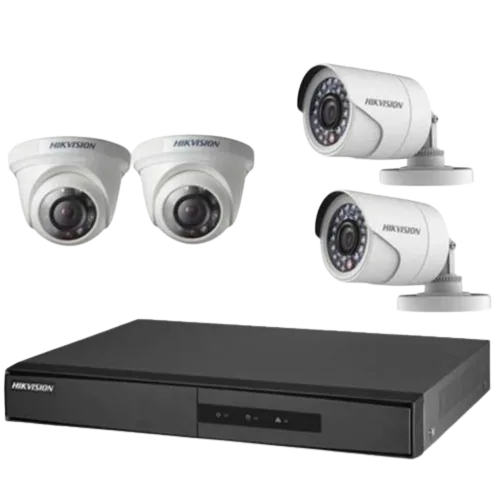 Hikvision DS-7604NXI-K1/4P 4-ch PoE 1U K Series AcuSense 4K NVR, Up to 4-ch IP camera inputs, plug & play with 4 power-over-Ethernet (PoE),  Up to 1-ch@12 MP, Up to 40 Mbps,  Facial recognition, perimeter protection, motion detection 2.0 (AI)