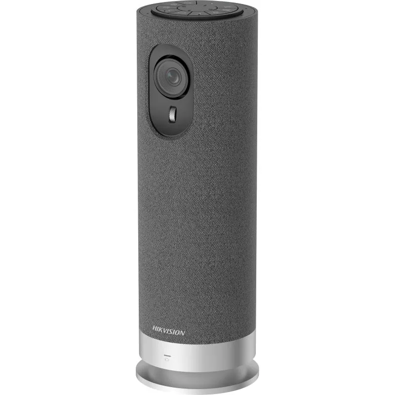 Hikvision UVC-X12 Portable Conference Camera, 2MP (WDR) CMOS, 1920 1080 Resolution, Built-In 4-Micl, USB Type-C interface, 2450 mAh Battery Capacity, Gray | DS-UVC-X12