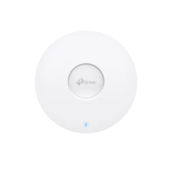 tp-link AX1800 Ceiling Mount WiFi 6 Access Point, Ultra-Fast WiFi 6 Speeds, 74 Mbps on 2.4 GHz and 1201 Mbps on 5 GHz totals 1775 Mbps Wi-Fi speeds, Centralized Cloud Management, PoE+ Powered, Ultra-Slim Design, Seamless Roaming, Omada Mesh | EAP610
