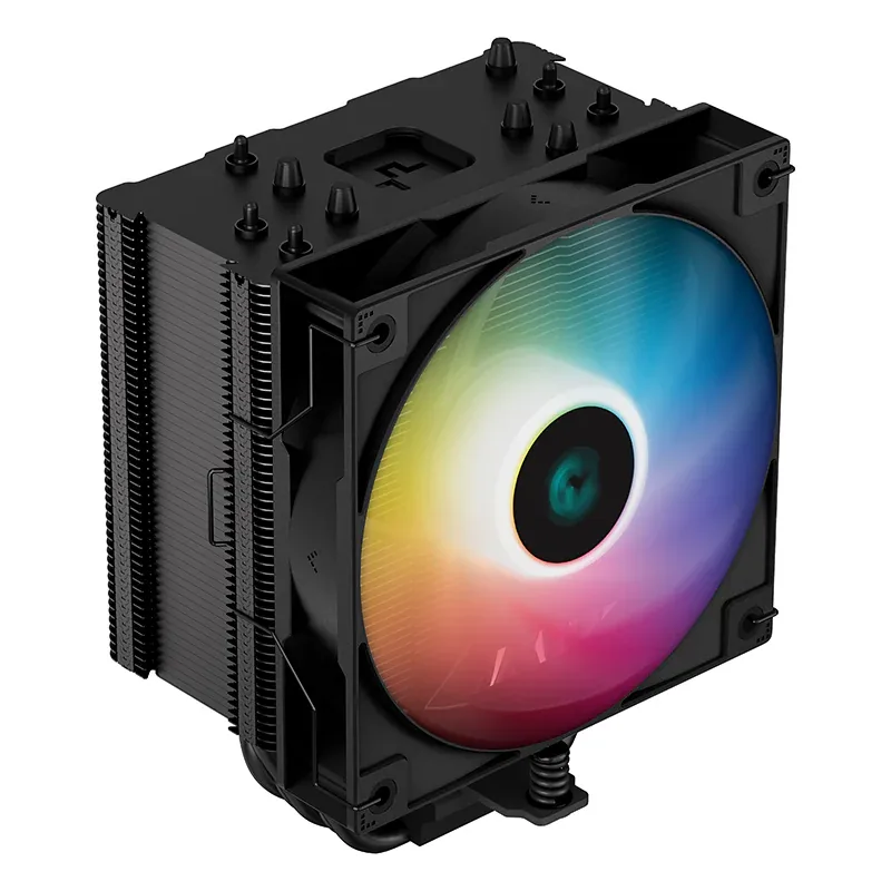 DeepCool AG500 BK ARGB Single-Tower CPU cooler, 125mm, 300~1850 RPM10%, 4-pin PWM, Hydro Bearing, Addressable RGB LED | R-AG500-BKANMN-G-1