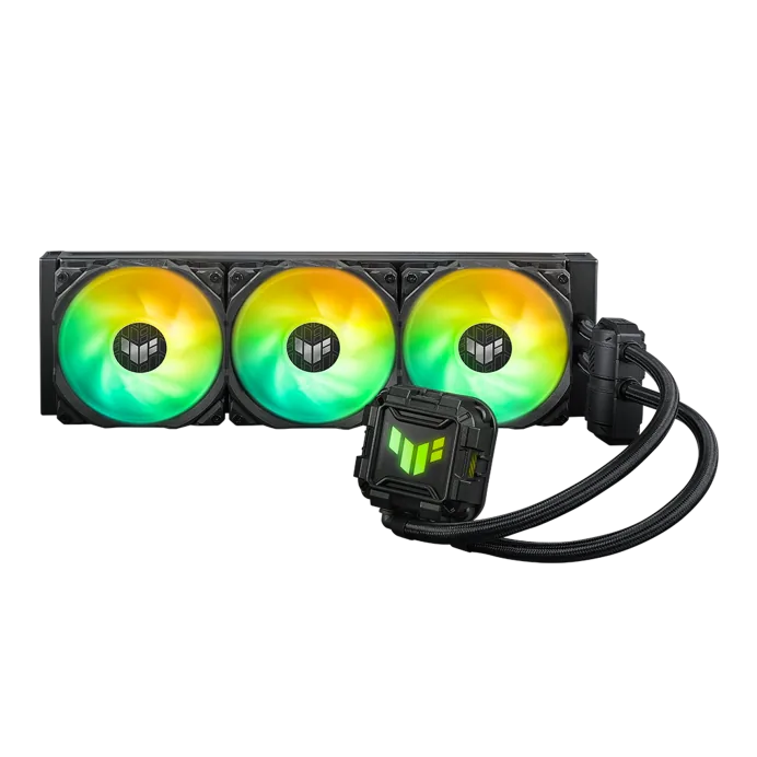 Asus TUF Gaming LC II 360 ARGB All in one Liquid Cooler With Aura Sync, 360MM Radiator, Black | 90RC00M1-M0UAY0