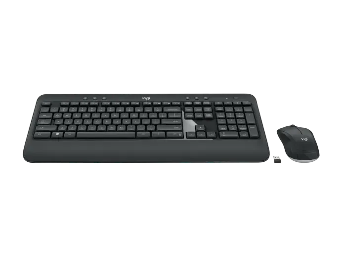 Logitech MK540 ADVANCED Wireless keyboard & Mouse Combo, Music Controls, Programmable keys Palm Rest | 920-008671