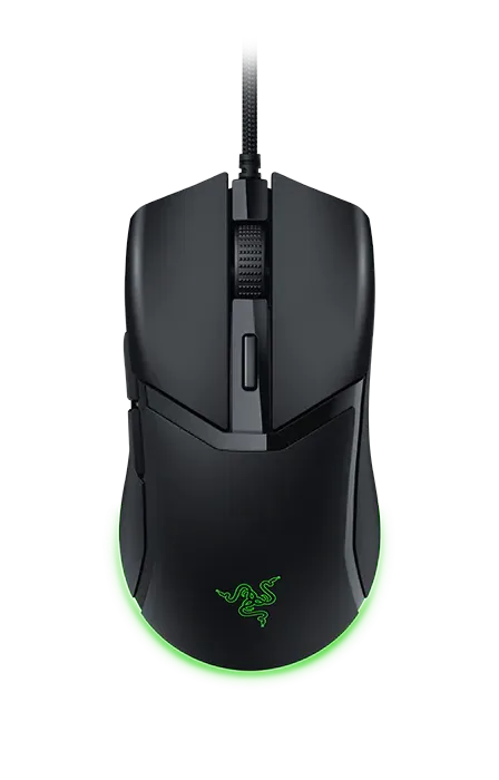 Razer Cobra Gaming Mouse, Wired-Razer Speedflex Cable, 8500 DPI Optical Sensor, 6 Programmable Buttons, Optical Mouse Switches Gen-3, 100% PTFE Mouse Feet, Black | RZ01-04650100-R3M1