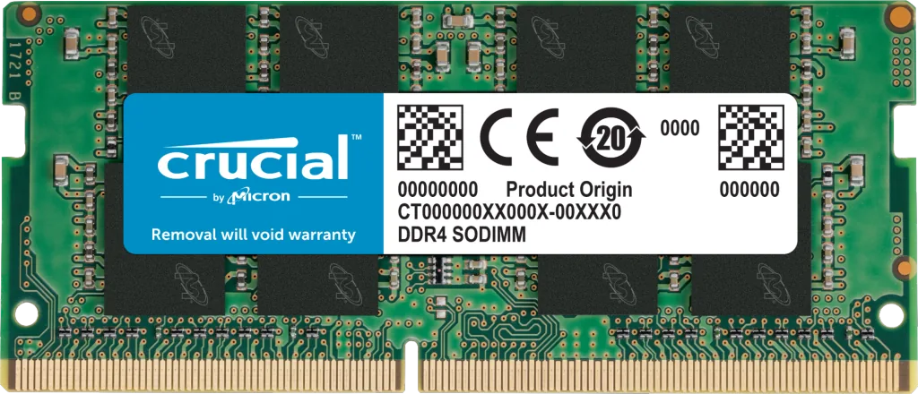 Crucial 16GB DDR4-3200 SODIMM Laptop RAM | CT16G4SFRA32A