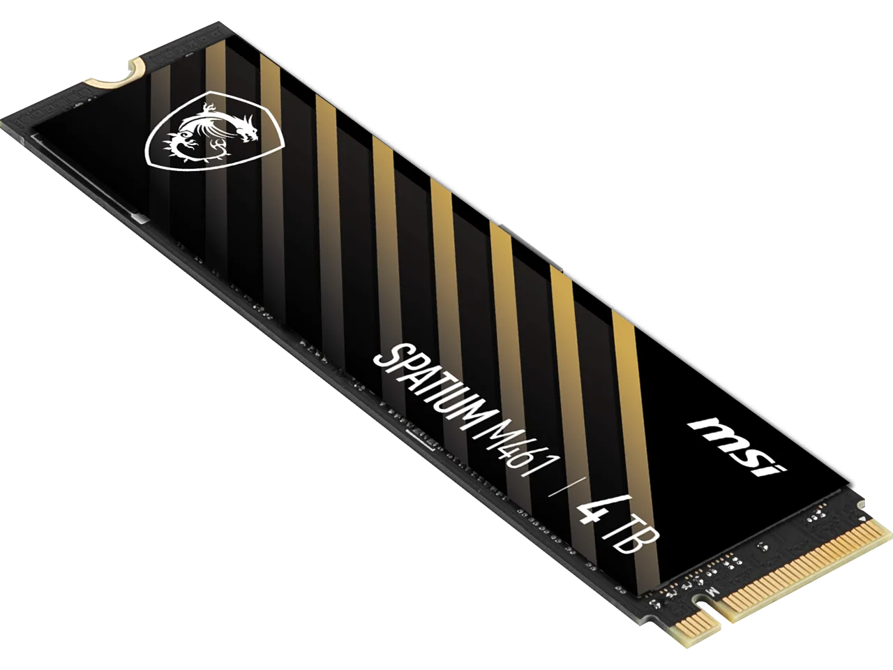 Msi SPATIUM M461 PCIe 4.0 NVMe M.2 4TB SSD, PCIe Gen4x4, NVMe 1.4, M.2 2280, 3D NAND, PHISON E21T | SM461N4TB