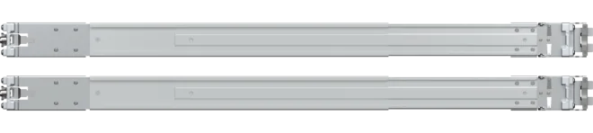 Synology Rack Kit Slide Rail, Depth 610mm to 890mm, Provides Easy Access to Servers, For Synology Rackmount Servers | RKS-02