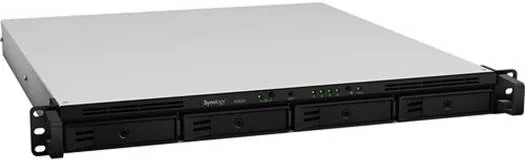 Synology 4bay NAS RackStation (Diskless), 2 GB DDR4 non-ECC, Intel Atom C3538 CPU, RJ-45 Lan Port x4, USB 3.0 x2, eSATA Port, Black/Gray | RS820+