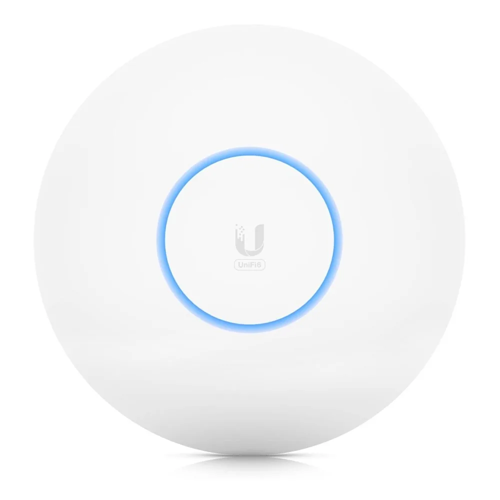 Ubiquiti UniFi 6 Pro Access Point, Dual Band WiFi 6, 300+ Concurrent Client Capacity, 5 GHz (4x4 MIMO), 2.4 GHz (2x2 MIMO) Bands, Guest Traffic Isolation, White | U6-Pro