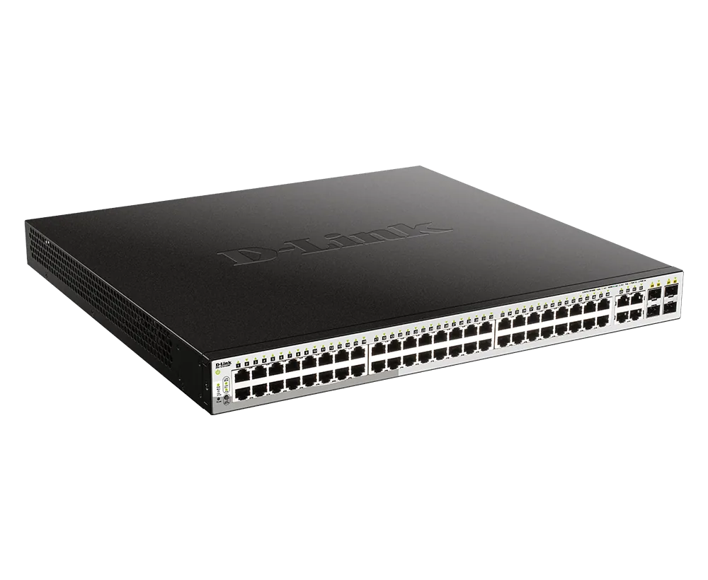D-LINK 52-Port Gigabit Smart Managed PoE Switch |  DGS-1210-52MP
