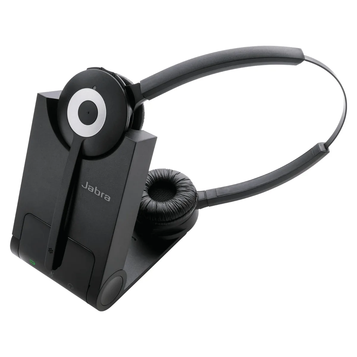 Jabra Pro 930 USB Duo MS Wireless Headset, EMEA, Up to 12 Hours of Battery Time, Ambient-Noise-Reducing Speakers, Noise-Cancelling Microphone, Black | 930-29-503-101
