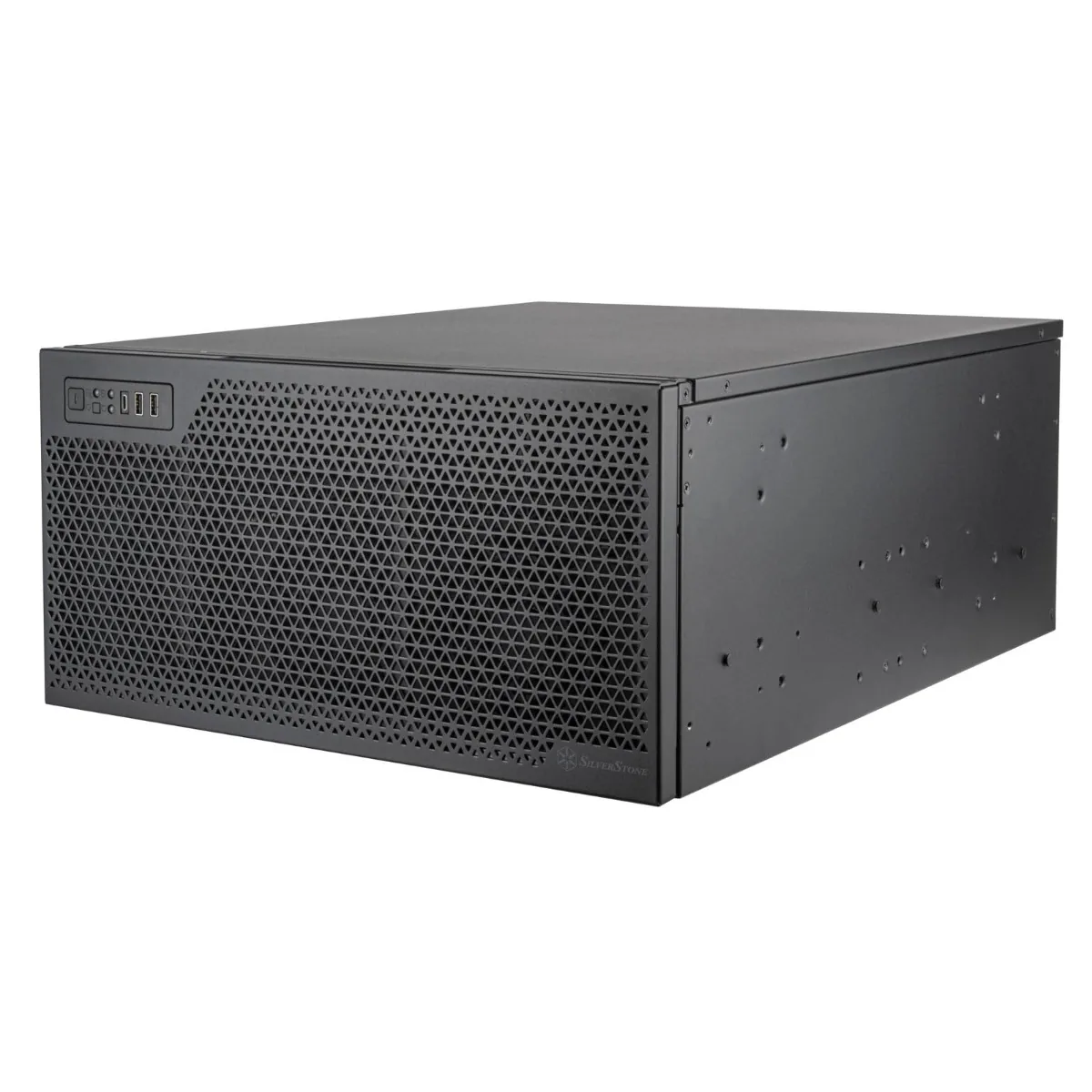 SilverStone Technology RM52 5U Rackmount Server Chassis with Dual 360mm Liquid Cooling Capability | SST-RM52 RACK MOUNT COMPUTER CASE