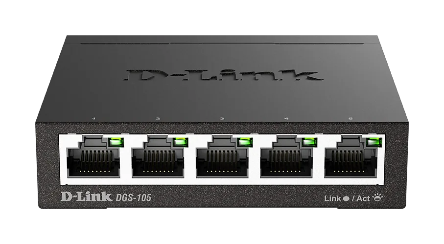 Dlink 5-Port Gigabit Unmanaged Desktop Switch DGS-105