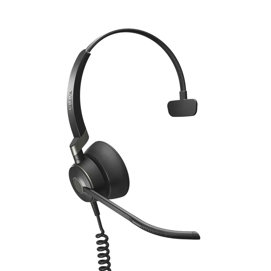 Jabra Engage 50 Mono Wired Headset, USB-C, Noise-Cancelling Microphone, Black – 5093-610-189